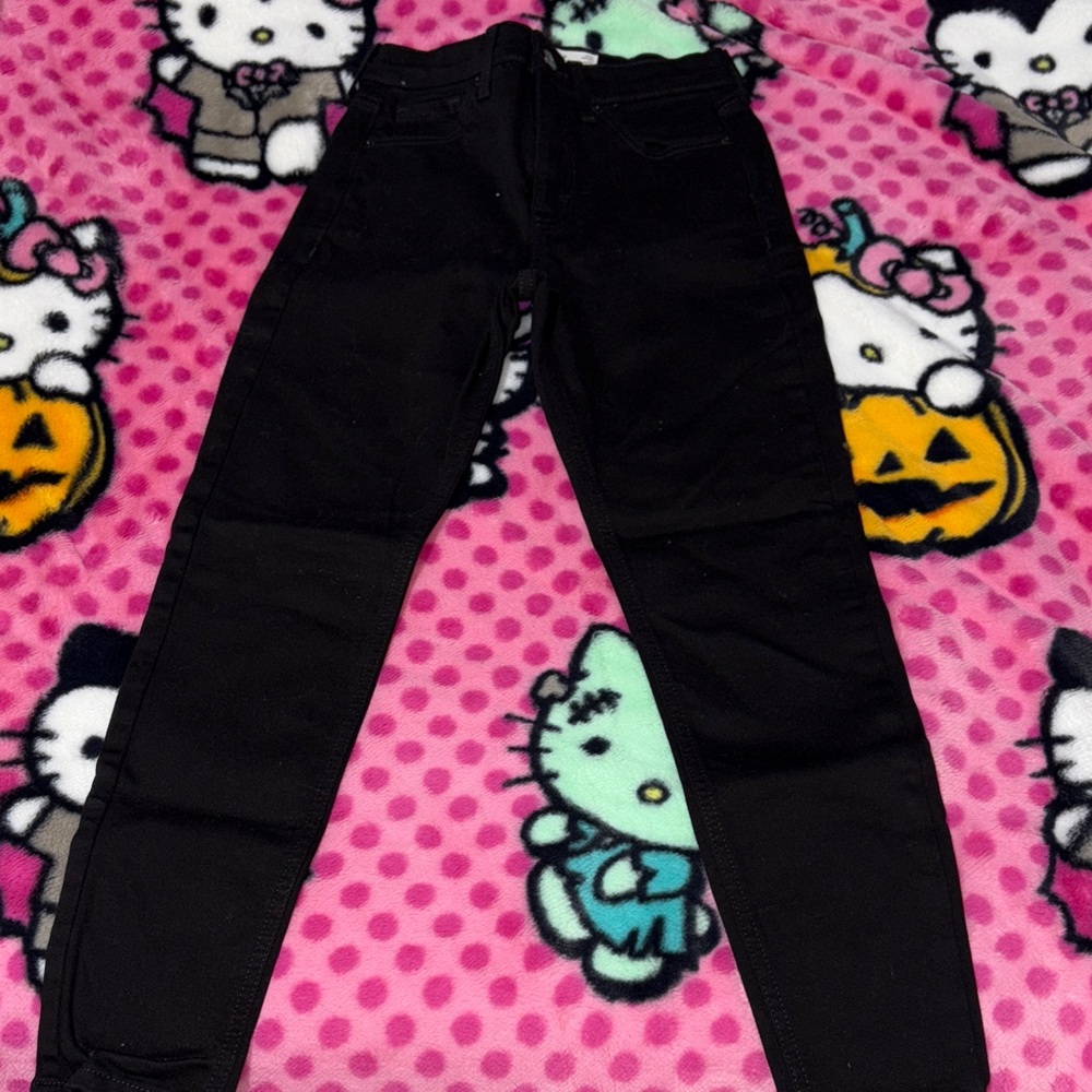 Topshop Petite Black Skinny Jeans